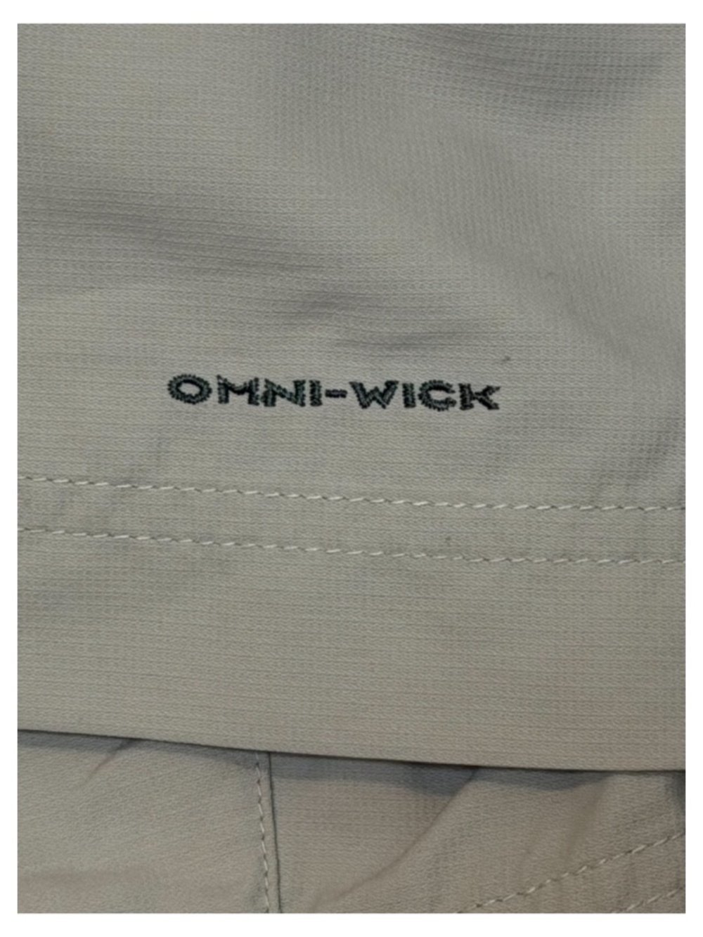 COLUMBIA Omni-Wick Hiking Cargo Shorts. Light Khaki 10" Inseam Size 6 EUC - Picture 4 of 8